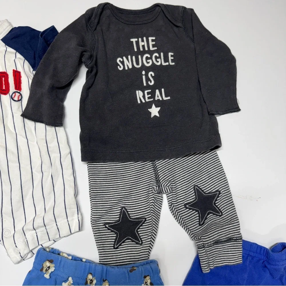 Assorted Baby Onesies Set 0-3m. 14pcs.